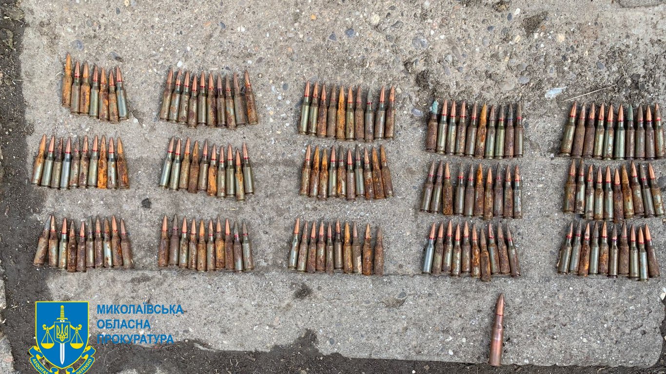 Збирали та продавали зброю окупантів — на Миколаївщині викрили торговців боєприпасами