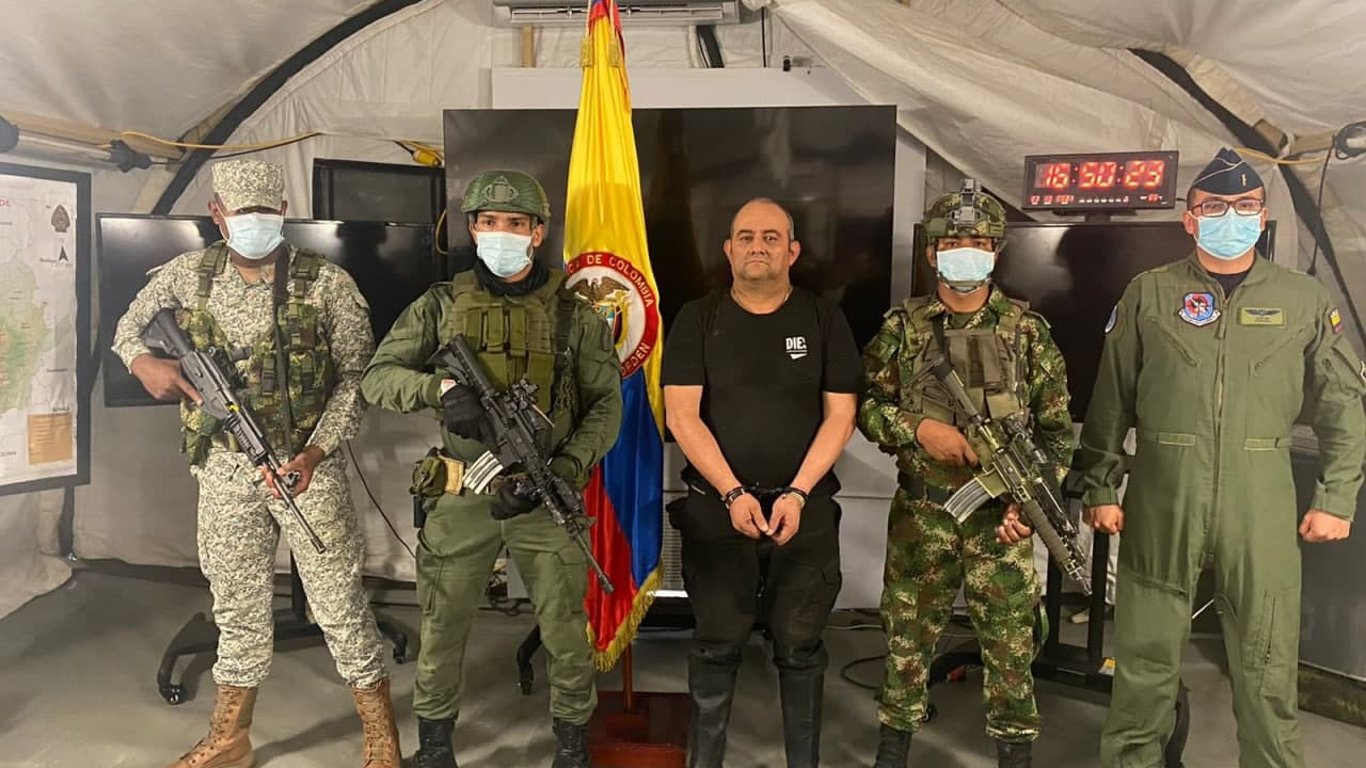 В Колумбии задержан глава самого влиятельного наркокартеля страны