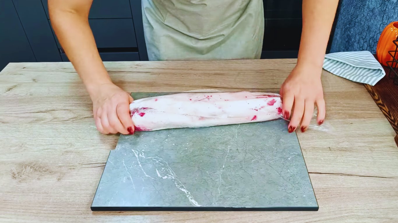 смачна закуска з хріном та гірчицею