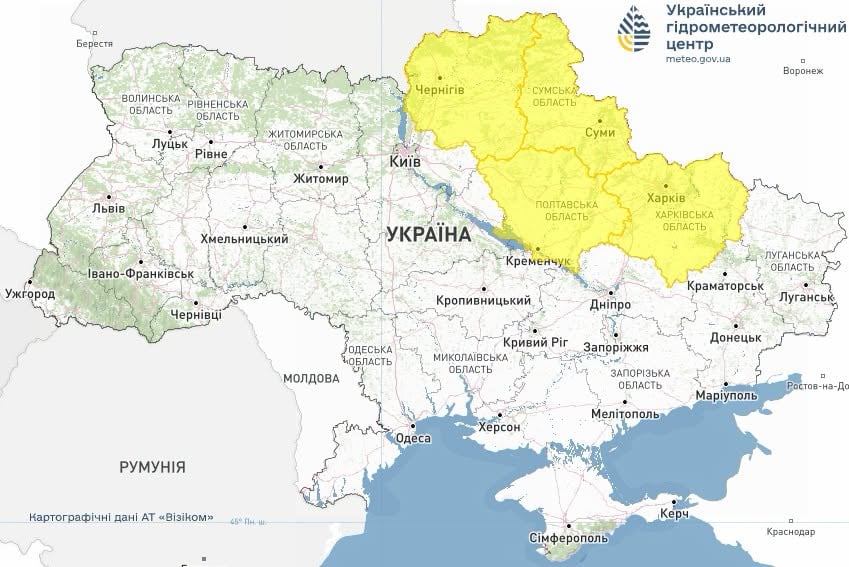 Україну завтра накриє нестійка погода: дощі, грози та рвучкий вітер - фото 2