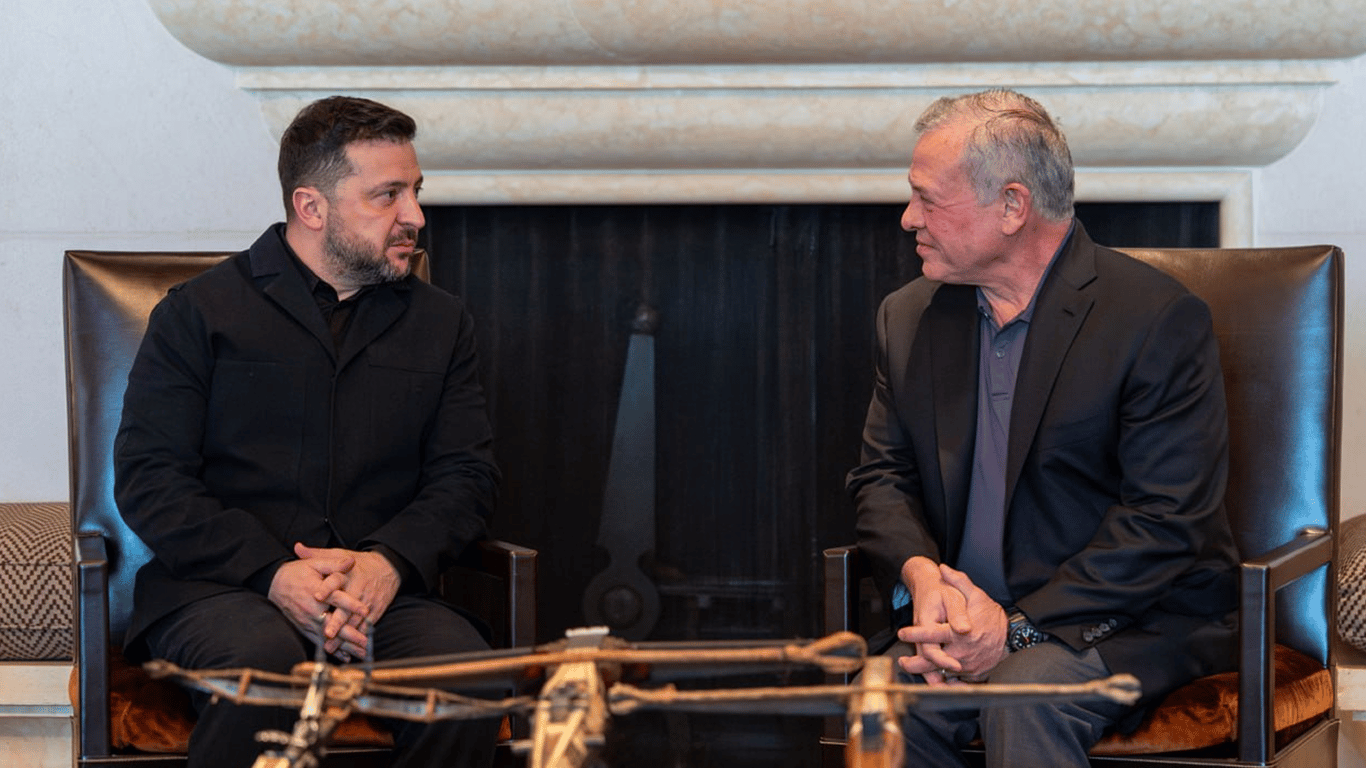 Украина и Иордания будут сотрудничать в сфере безопасности: Зеленский