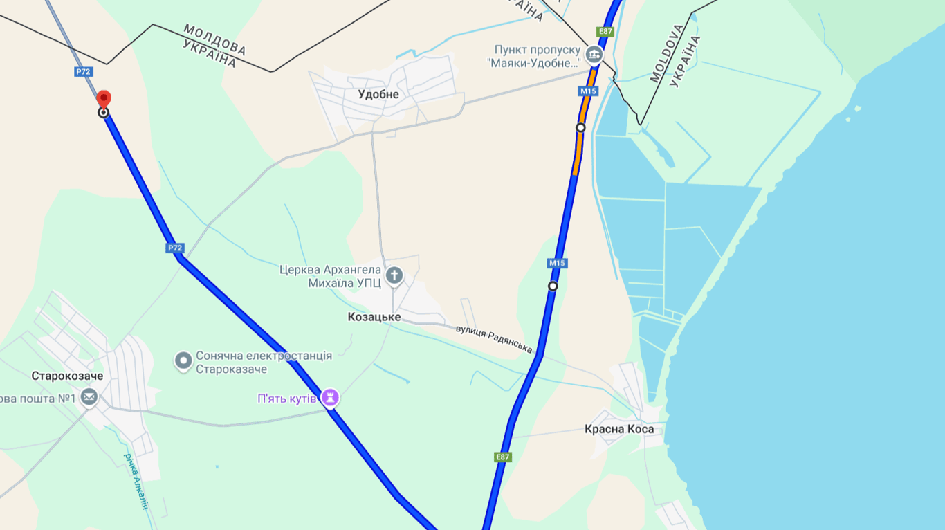 Ситуація на трасі Одеса-Рені — де збираються затори - фото 2