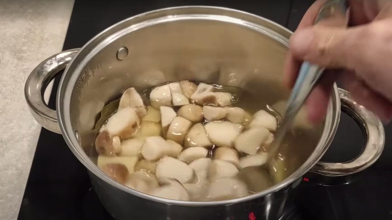 рецепт маринованих білих грибів по-польськи