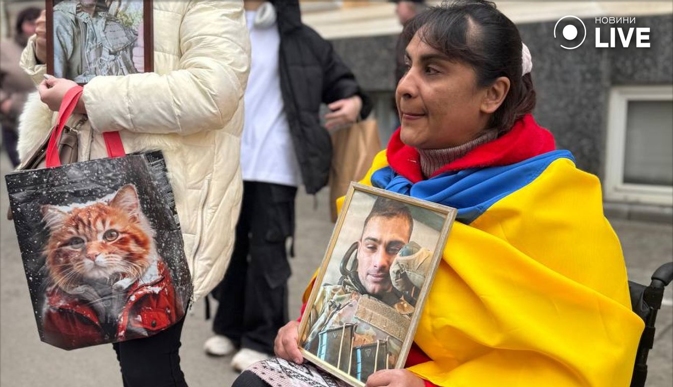 Акція на підримку військовополонених у Харкові