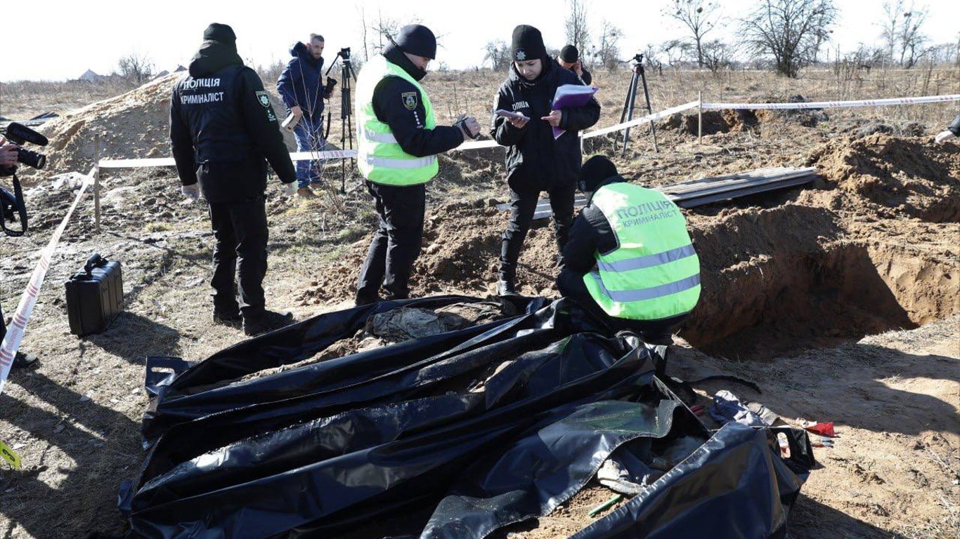 В Бородянке нашли тела еще трех человек, убитых русскими оккупантами