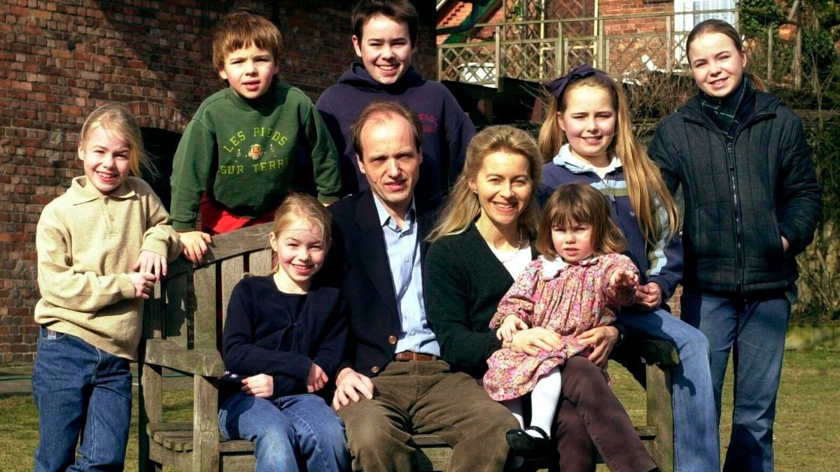 урсула фон дер ляєн в молодості