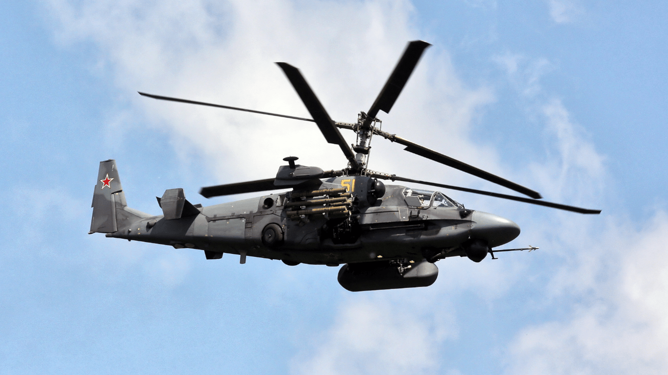ЗСУ знищили російський вертоліт Ка-52 "Алігатор"