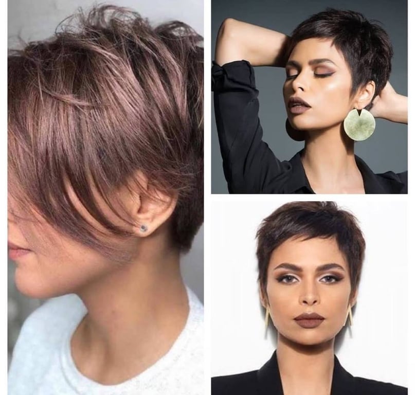 Garçon — a haircut with a slightly daring look