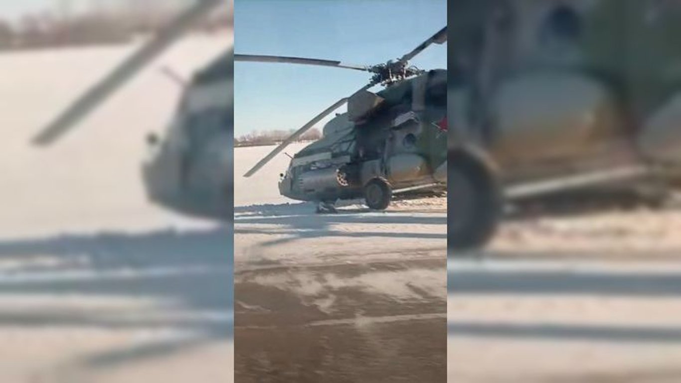 В Брянской области Ми-8 совершил аварийную посадку