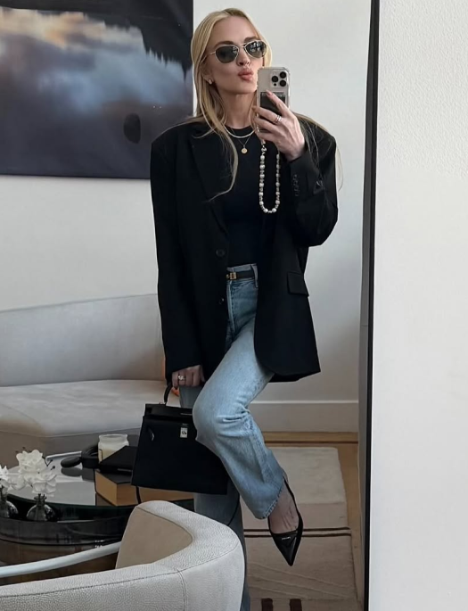 Стильний образ на осінь від Ліндсі Лохан