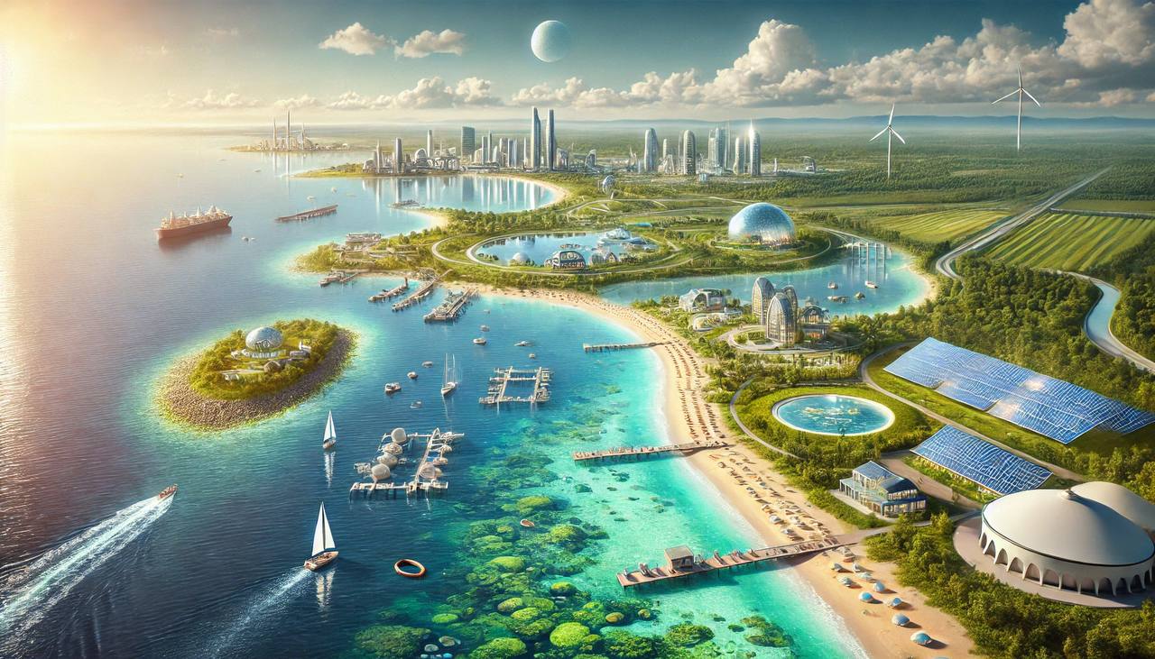 Азовське море поблизу Бердянська