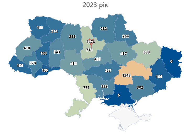 Де в Україні найчастіше розлучаються. Фото: Опендатабот