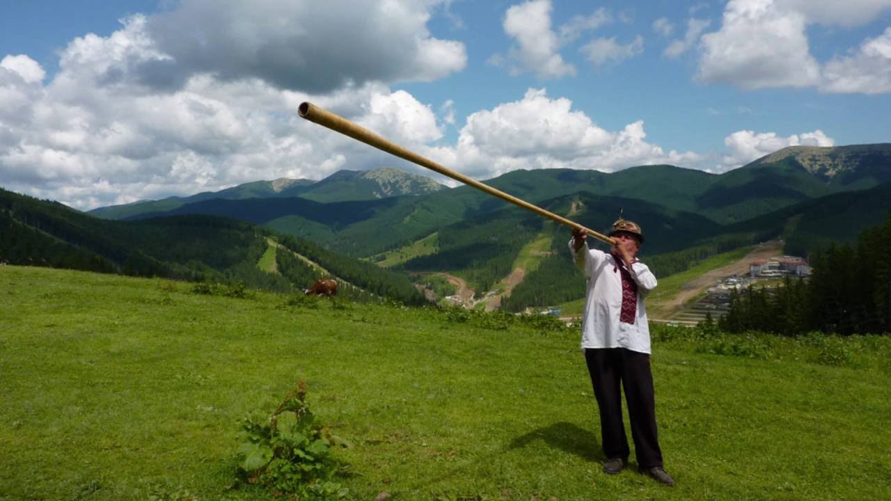 Самая длинная трембита в мире