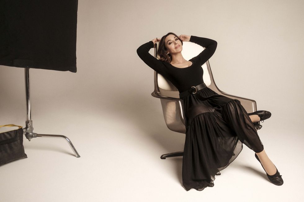 Акторка Моніка Белуччі. Фото: Elle Spain