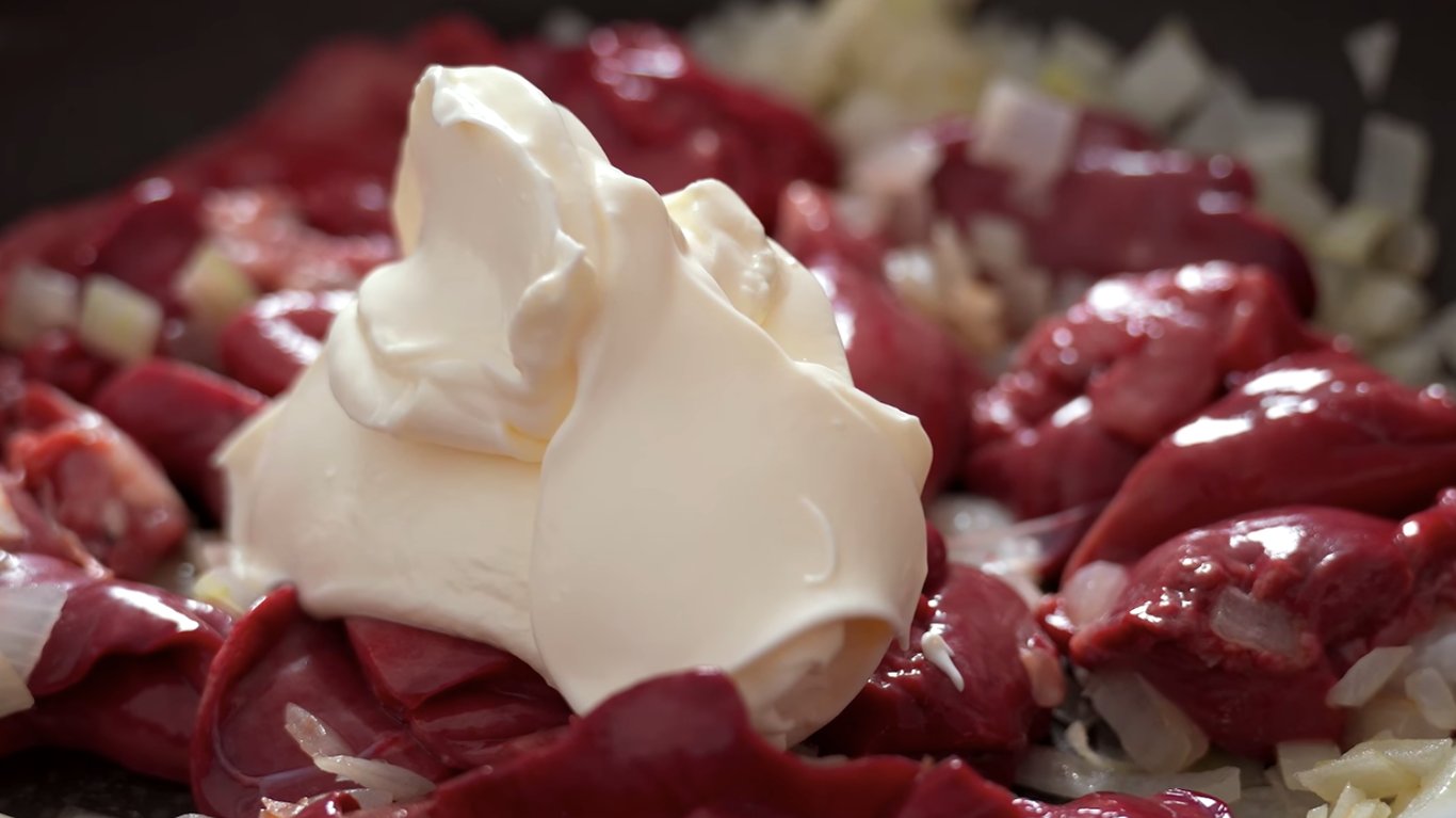 рецепт курячої печінки на сковороді