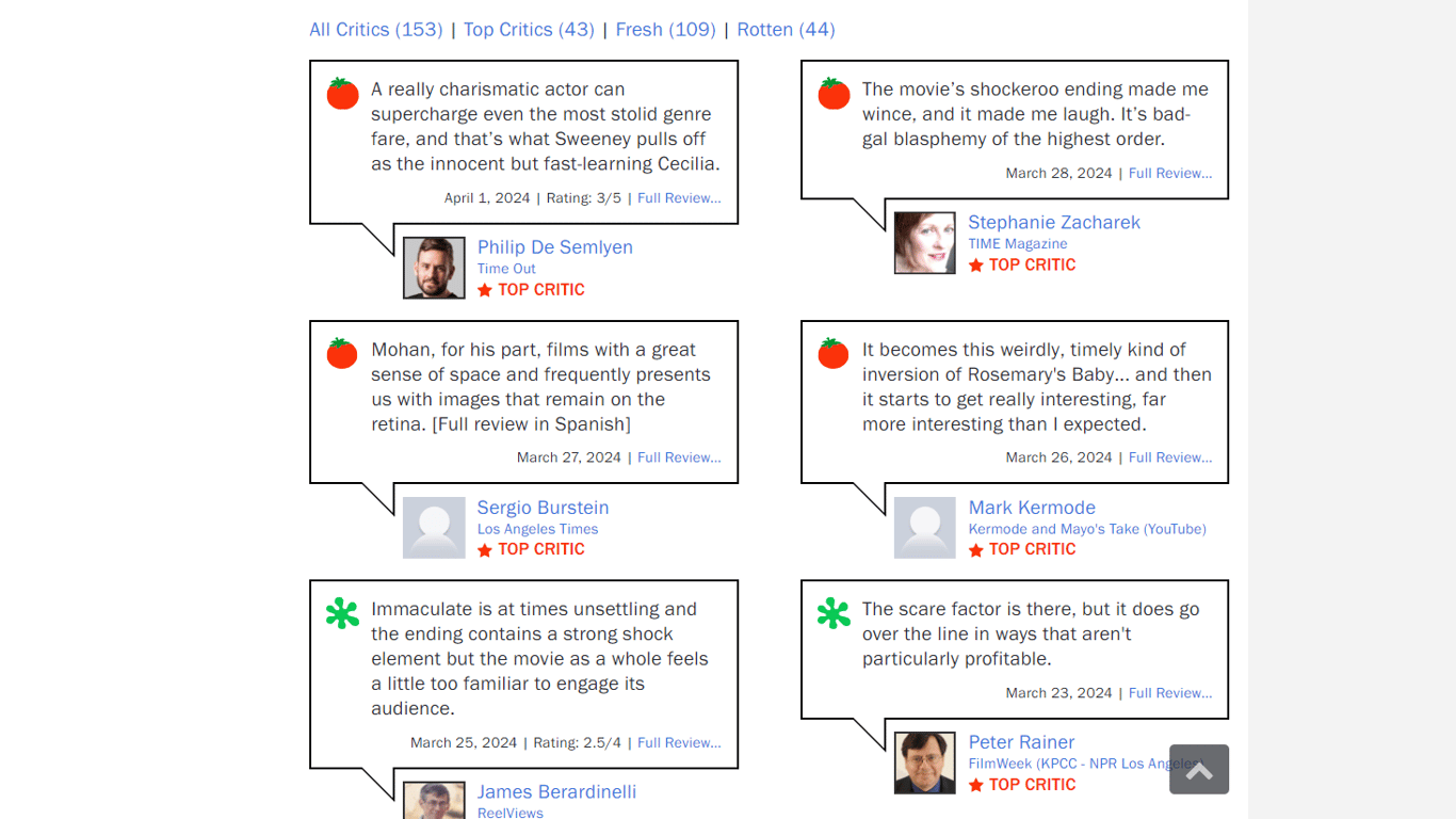 Комментарии на сайте