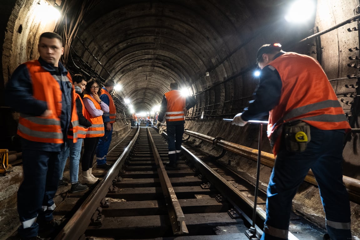 Ремотні роботи в столичному метрополітені