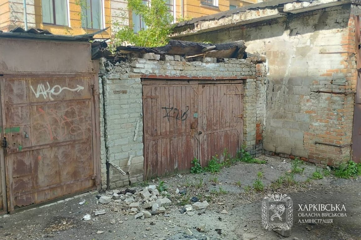 Удар по гаражу у Харкові