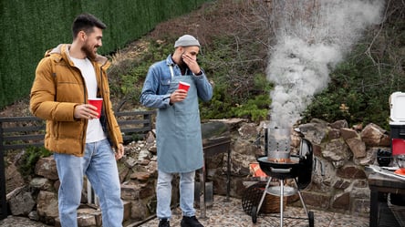 Мангал на участке — какое расстояние должно быть от межи соседа - 285x160