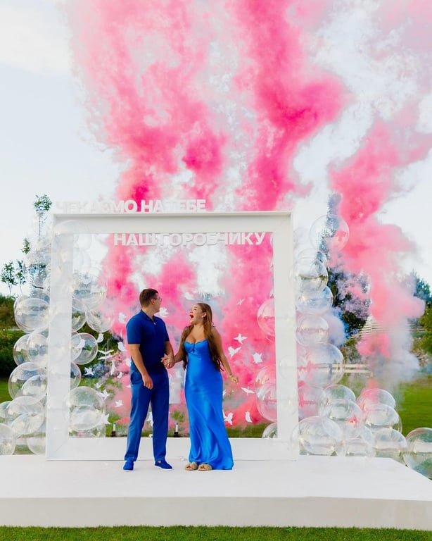 Гендер-пати блогера Verba