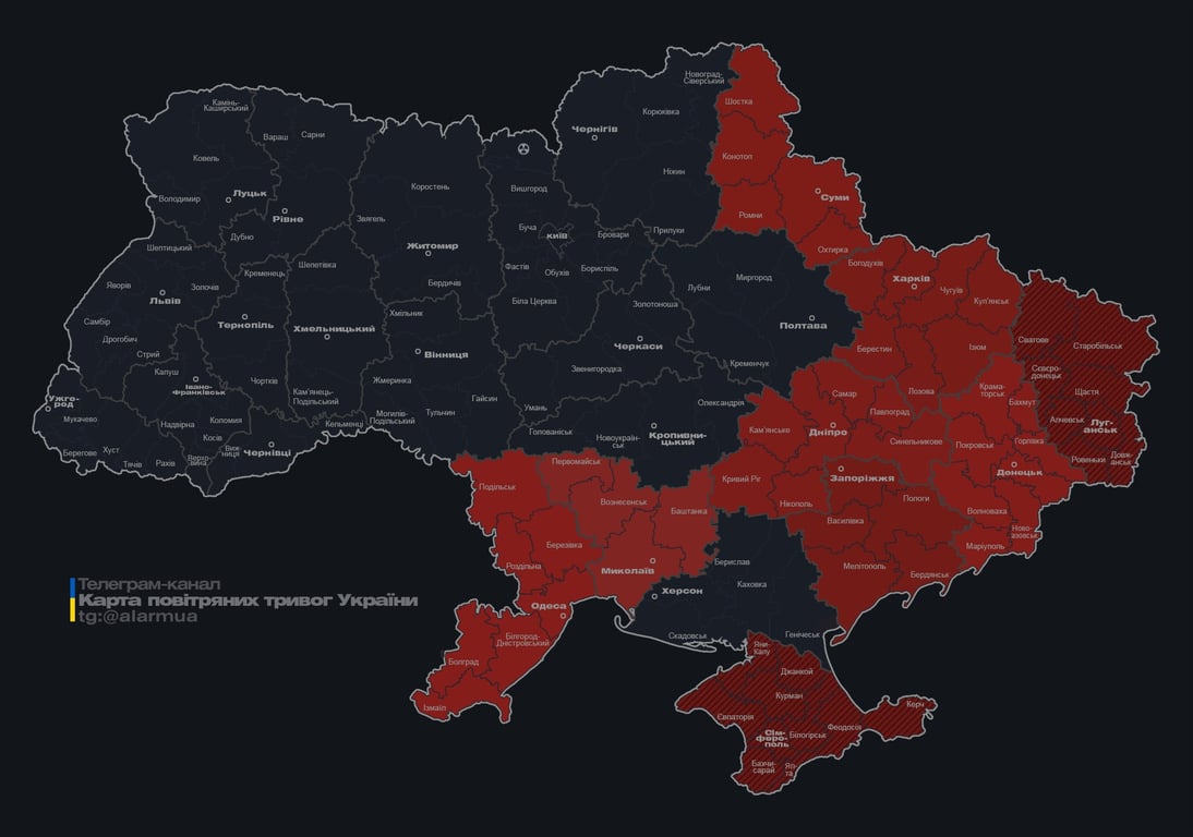 Вибухи у Запоріжжі пролунали 30 жовтня ввечері