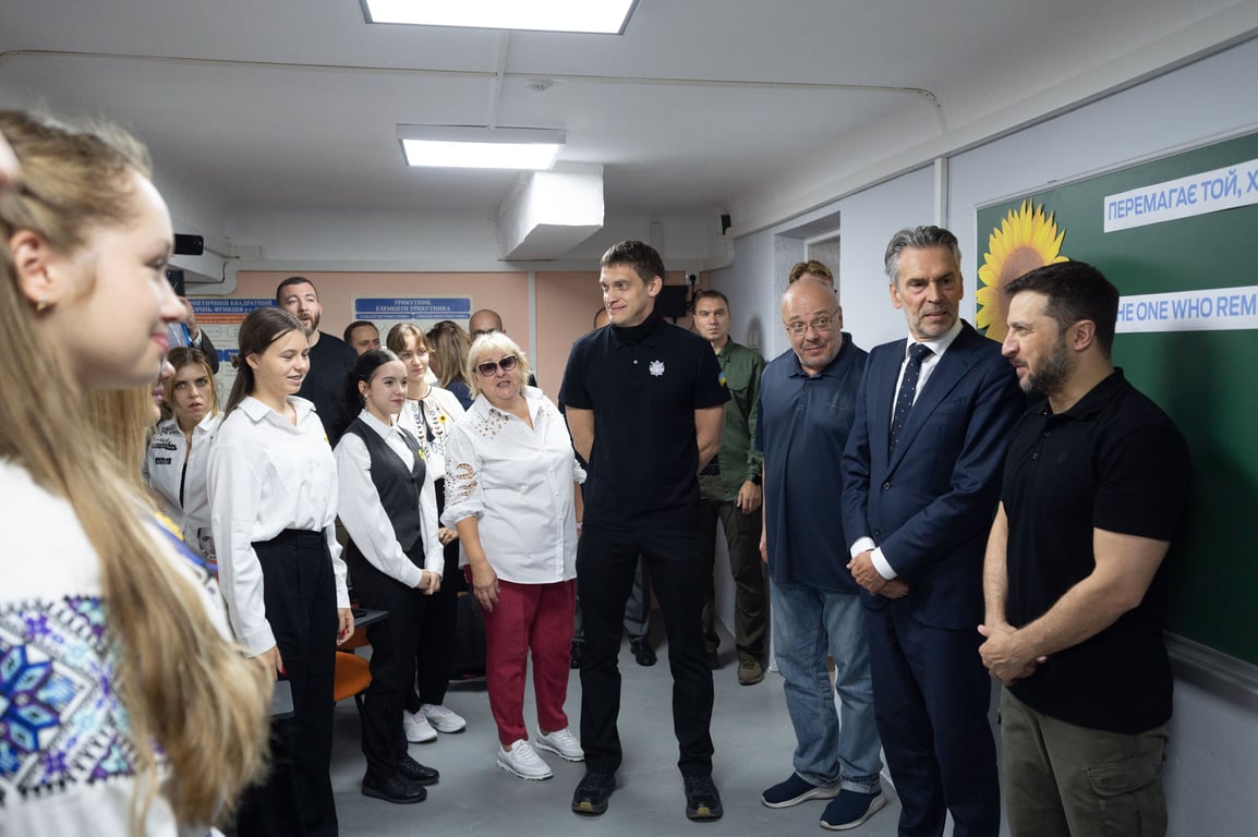 Дік Схоф та Володимир Зеленський