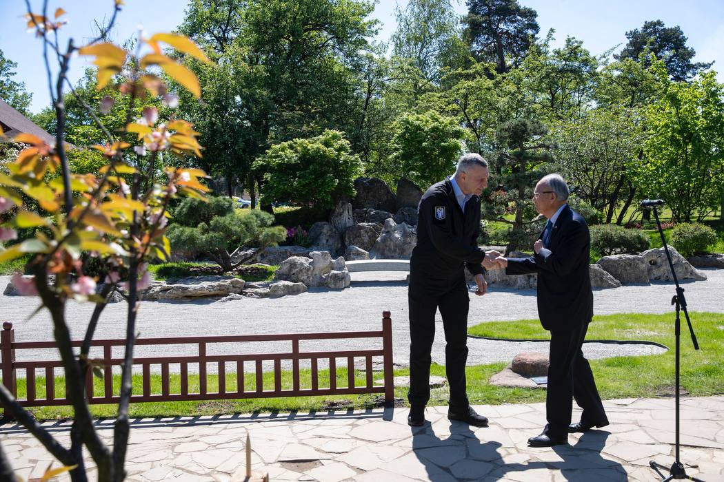  Оновлений сад каменів у парку "Кіото"