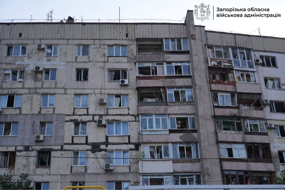 Удар Росії по Запоріжжю 19 липня