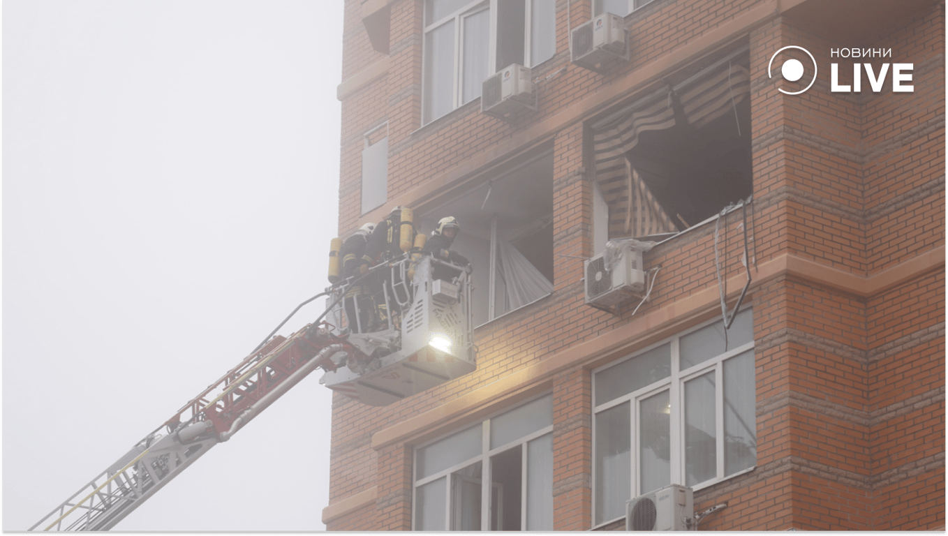 Друга річниця удару по ЖК "Люксембург" в Одесі