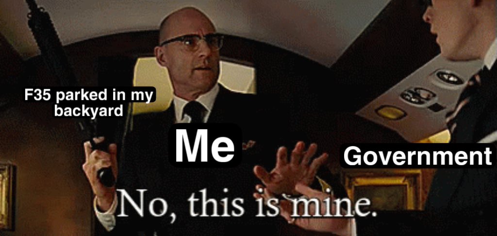 пошуки винищувача F-35 у США