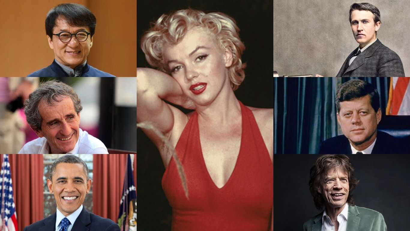 Які світові знаменитості та лідери мають четверту групу крові