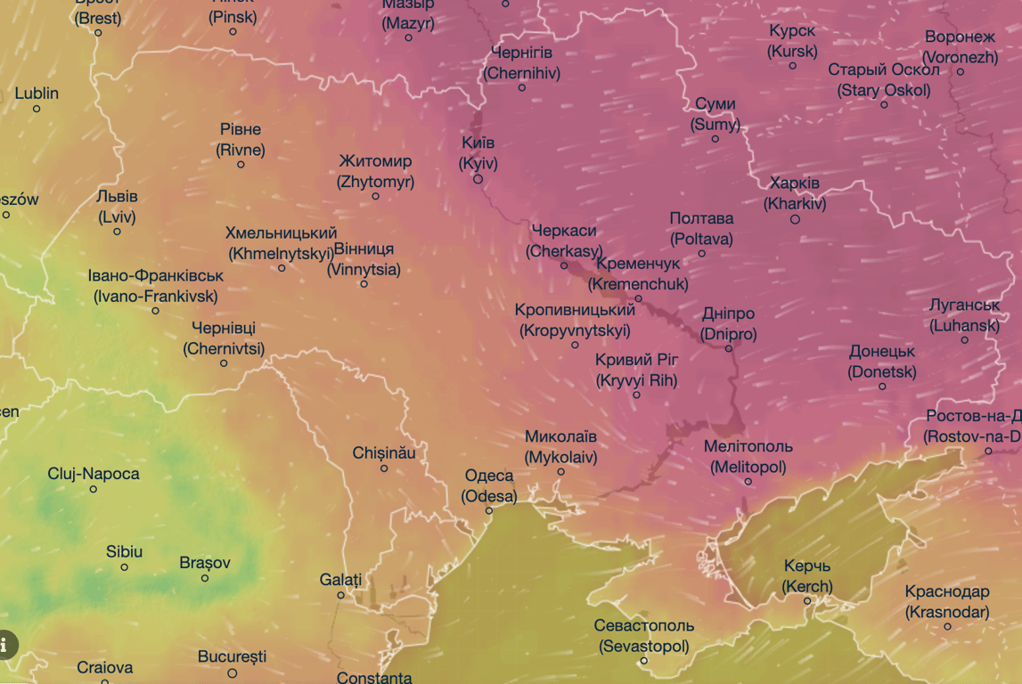 Прогноз погоди в Україні на 19 травня