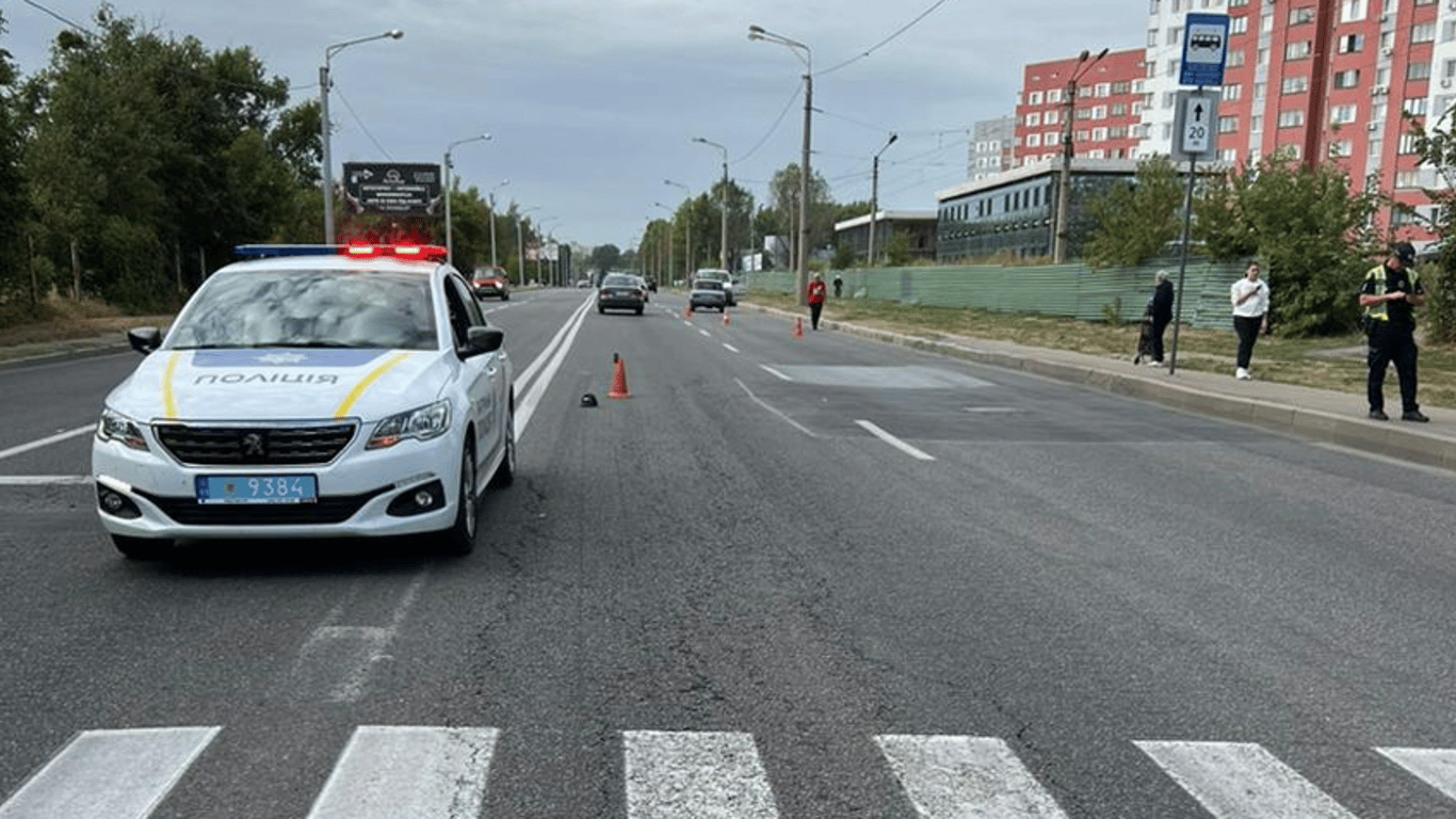 В Харькове женщина погибла в результате наезда автомобиля