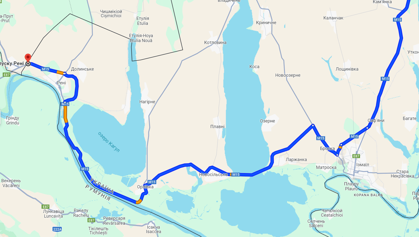 Очереди, пробки и ДТП — движение на трассе Одесса — Рени очень затруднено - фото 4