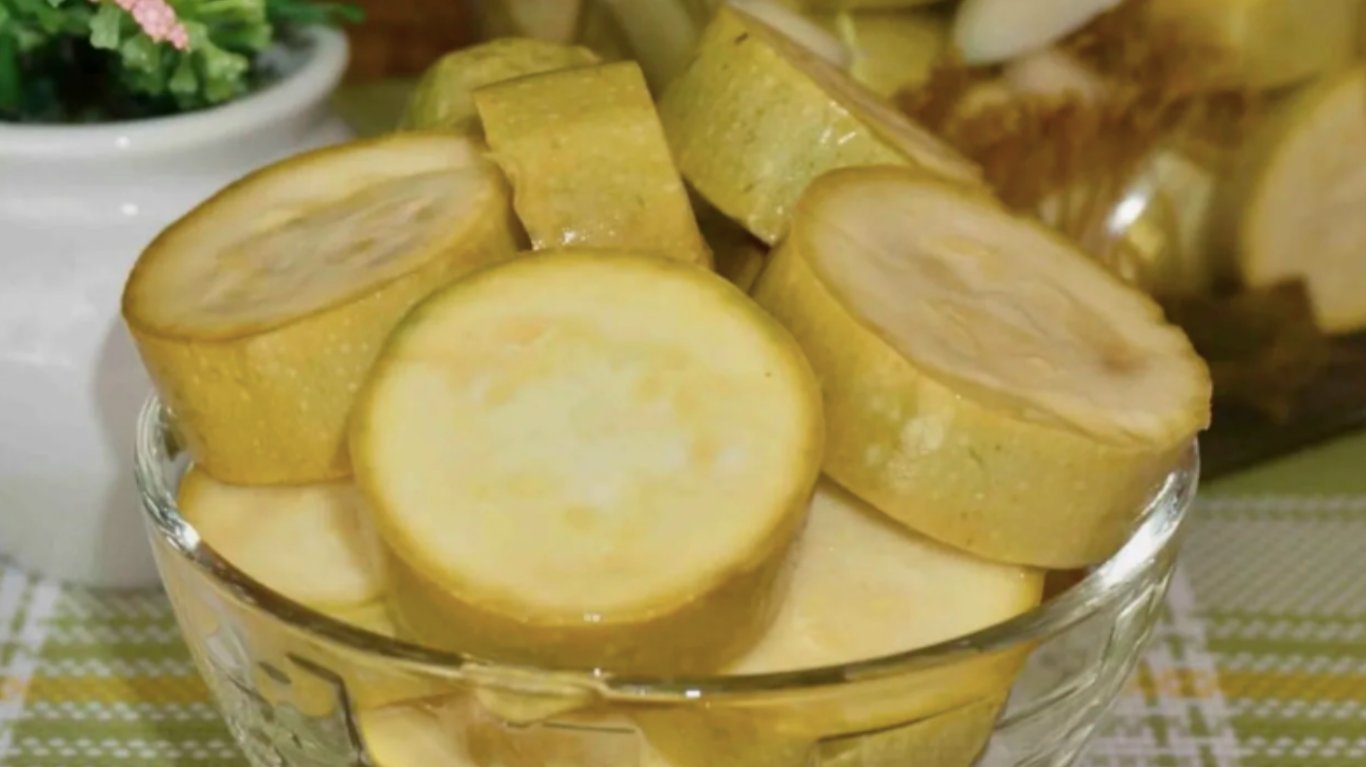рецепт квашених кабачків