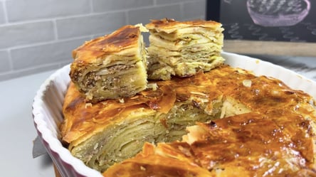 Мясной пирог в стиле "Турецкий борек": рецепт без дрожжей - 285x160
