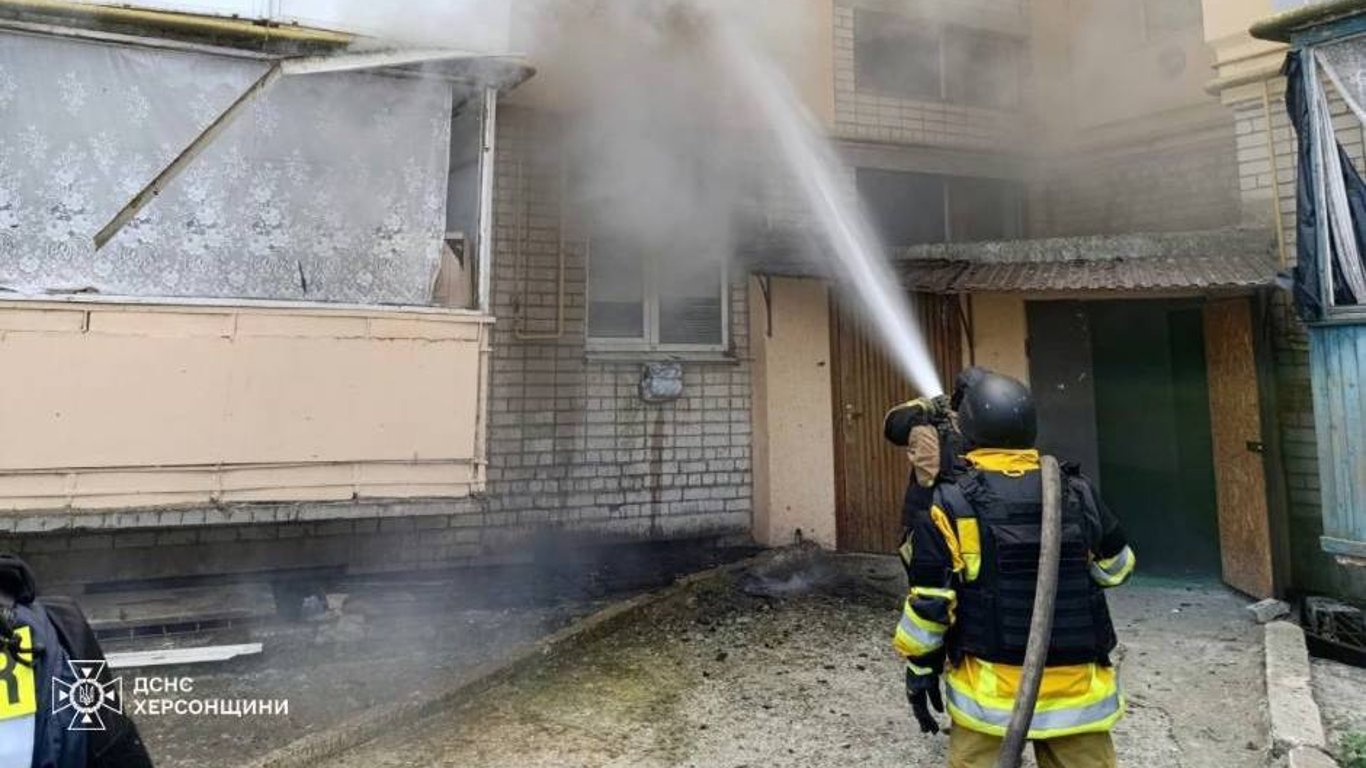 Обстрелы в Херсонской области — есть жертва и ранены