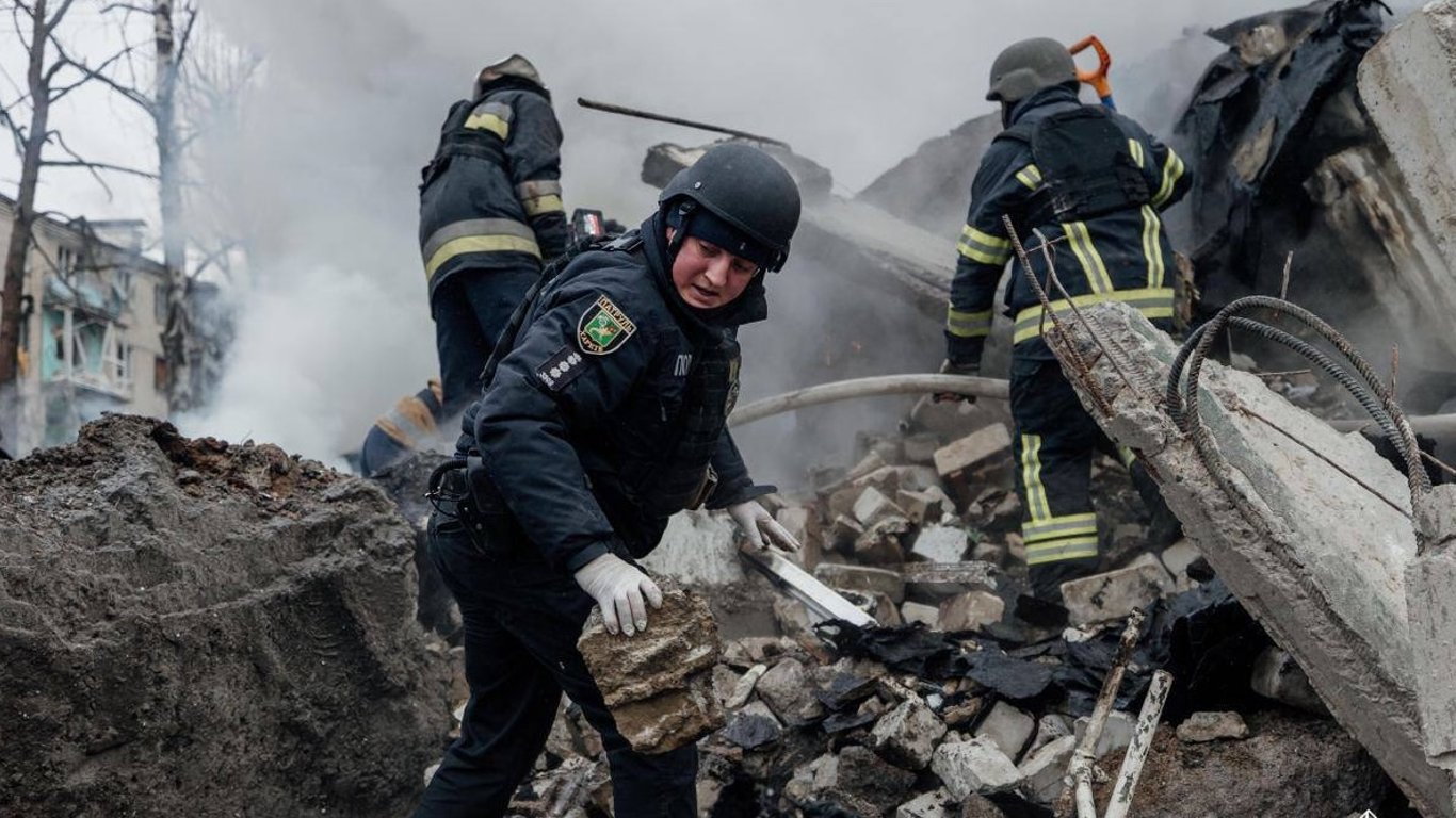 Удар РФ по Харькову 23 января — в сети распространили жуткие кадры последствий