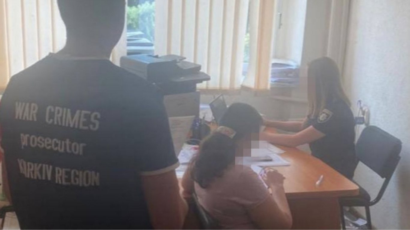 В Харьковской области задержали коллаборантку, которая начисляла зарплату оккупантам