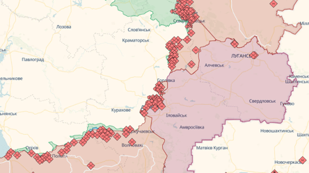 Актуальные онлайн-карты боевых действий в Украине: состояние фронта на 20 июля - 285x160