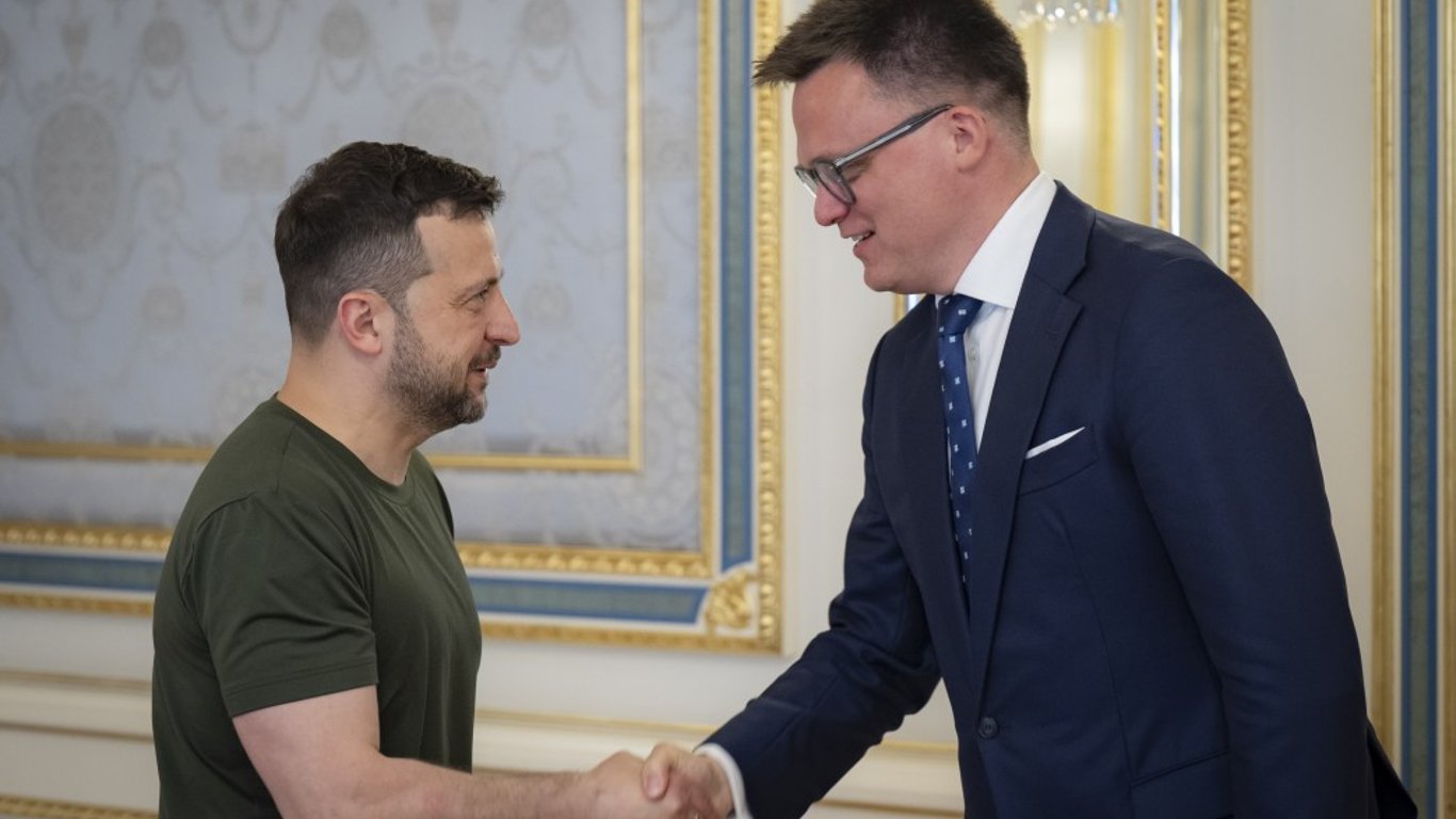 Зеленский и маршалок Сейма Польши обсудили защиту украинского неба
