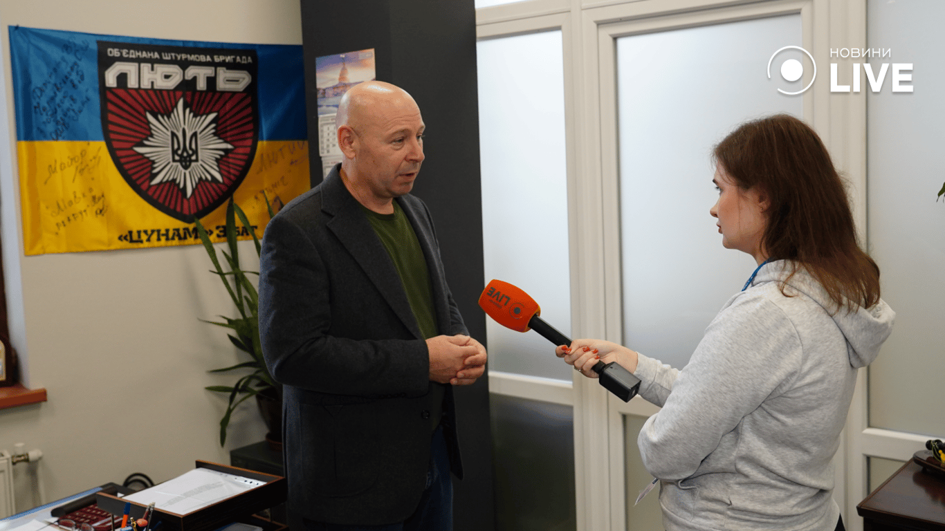 Степан Чернявський про допомогу аграріїв. Фото: Новини.LIVE/ Юлія Браславська