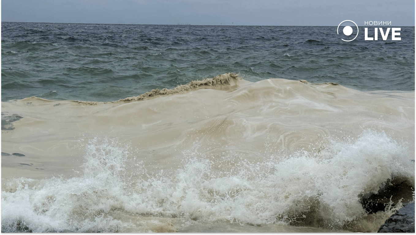 В Одесі у морі виявили плями олії