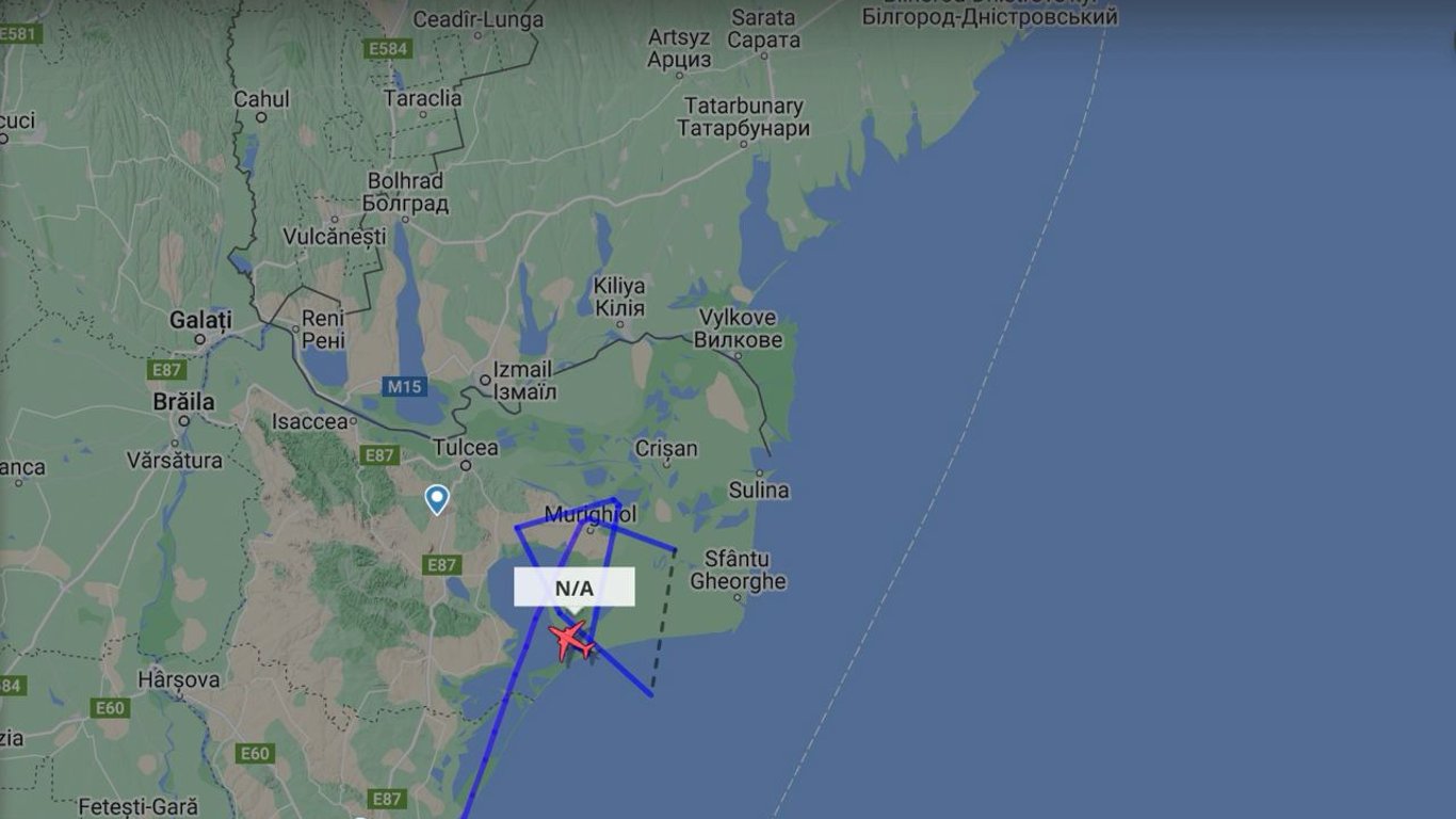 Зафіксована активність американської авіації біля берегів Одещини
