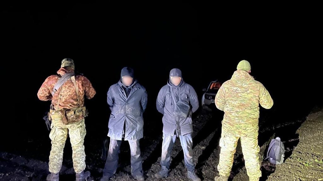 На Одещині затримали ухилянтів, які вдруге намагалися втекти з України