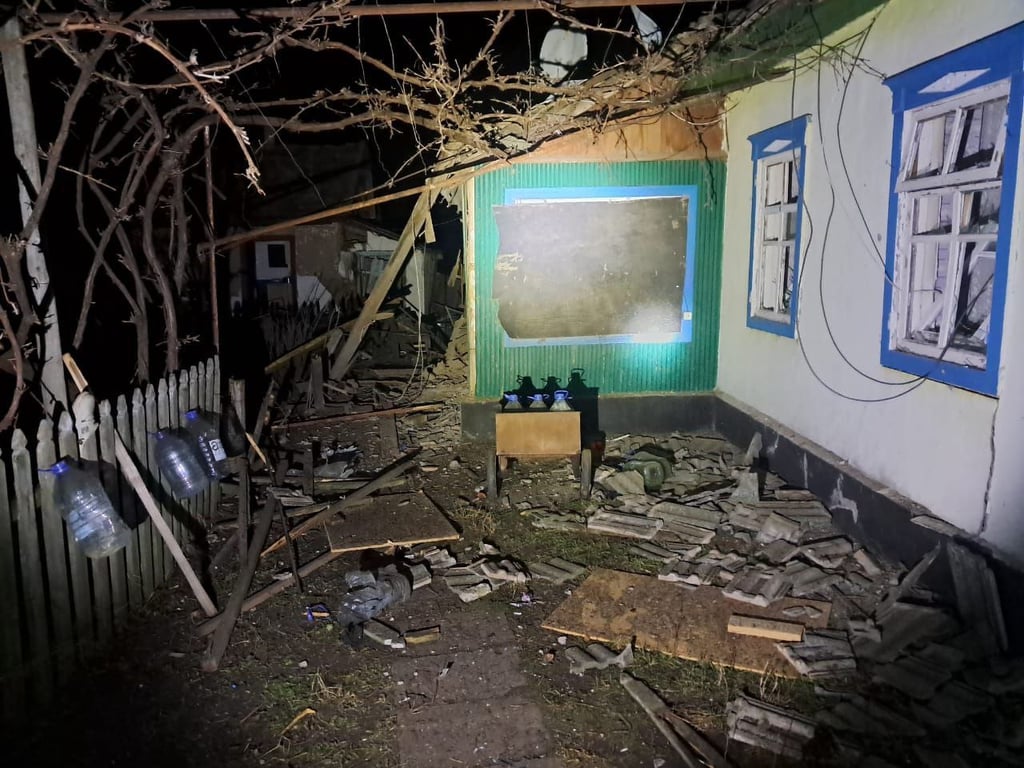 Обстрел Никополя