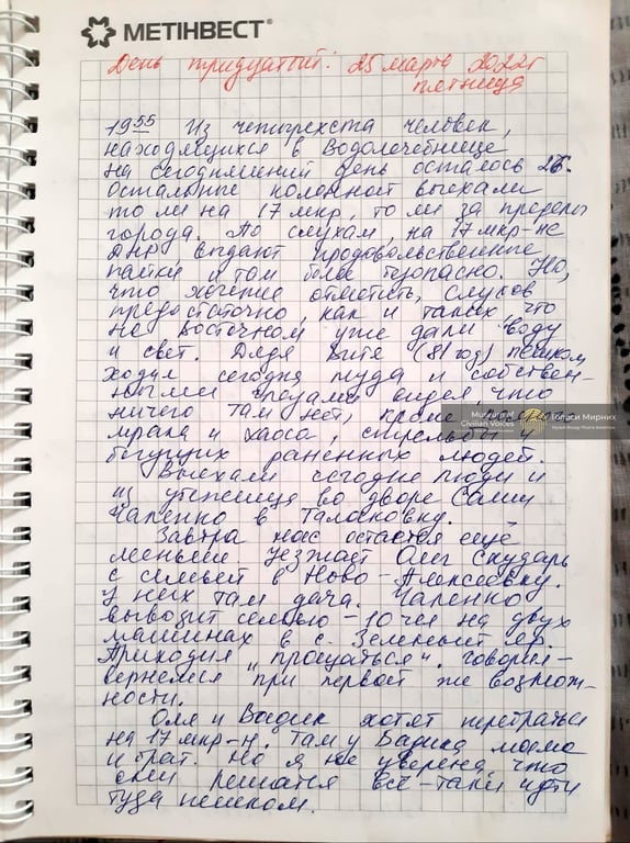 Щоденник Катерини Савенко
