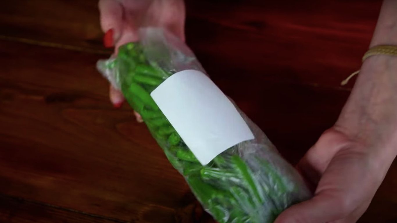 заготівля спаржевої квасолі