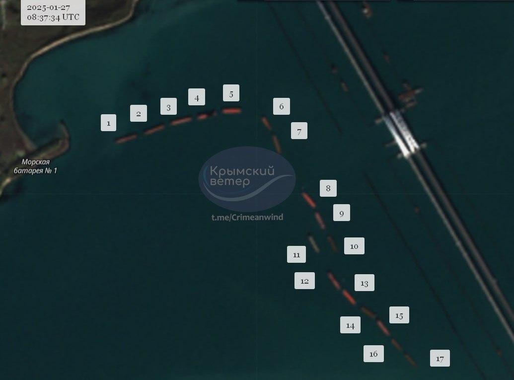 Огородження біля Керченського мосту