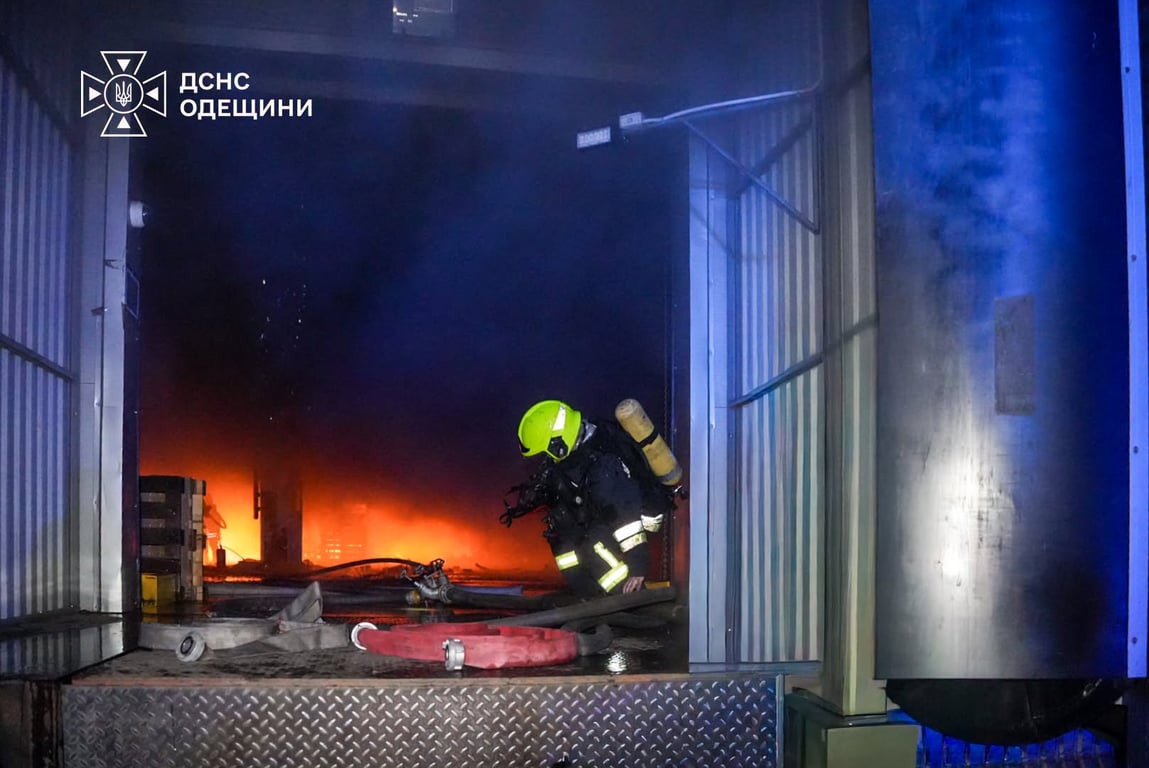 Пожежа на складі
